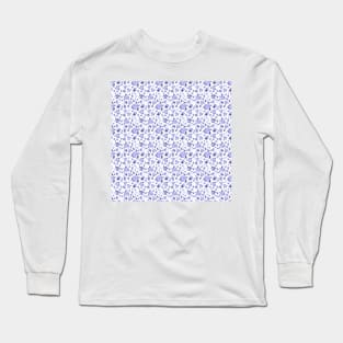 Ocean Life - Periwinkle Color Palette Long Sleeve T-Shirt